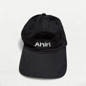 Ahiri Logo Hat in Black